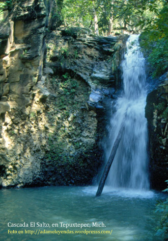 Cascada de Tepuxtepec
